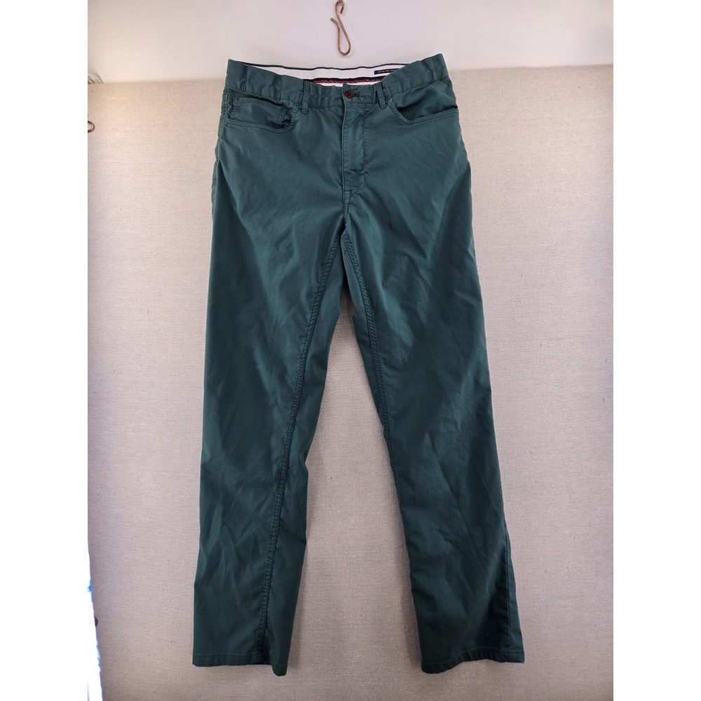 Polo Ralph Lauren 31x32 Polo Chino Twill Flat Front Green Pony